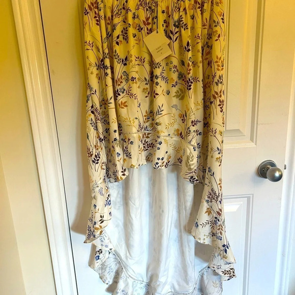 “By Egries” “Zadia” skirt shorter front longer bag size M NWT stunning boho - Picture 10 of 11